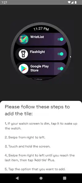Play Tile App Launcher for Wear OS  and enjoy Tile App Launcher for Wear OS with UptoPlay