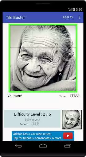 Play Tile Buster : Tile-scrambling Game  and enjoy Tile Buster : Tile-scrambling Game with UptoPlay
