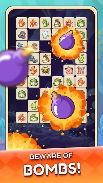 Play Tile Connect Animal Puzzle as an online game Tile Connect Animal Puzzle with UptoPlay