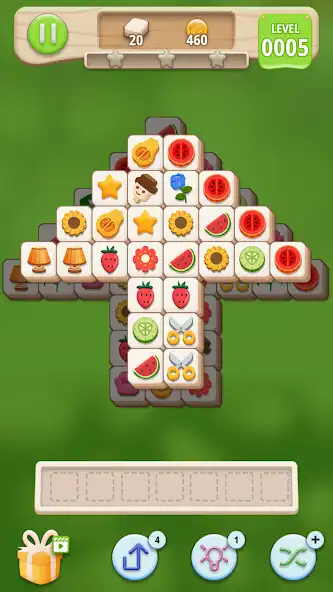Play Tiledom - Matching Puzzle as an online game Tiledom - Matching Puzzle with UptoPlay