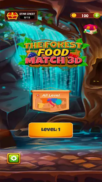 Play Tile Forest Food Match 3D as an online game Tile Forest Food Match 3D with UptoPlay