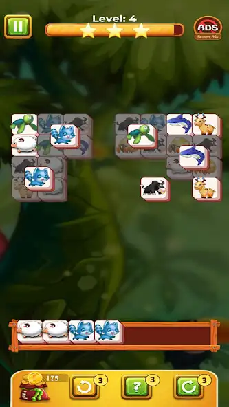 Play Tile Forest King : Match 3d as an online game Tile Forest King : Match 3d with UptoPlay