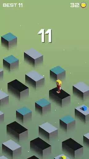 Play Tile Hop as an online game Tile Hop with UptoPlay