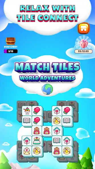 Play Tile Match - Connect game  and enjoy Tile Match - Connect game with UptoPlay