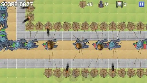 Play Tiles Defense as an online game Tiles Defense with UptoPlay