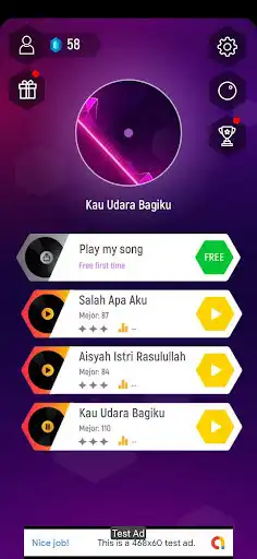 Play tiles hop indonesia  and enjoy tiles hop indonesia with UptoPlay