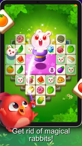 Play Tile Wings: Offline Match 3 as an online game Tile Wings: Offline Match 3 with UptoPlay