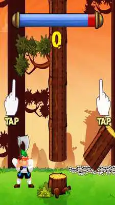 Play Timber Mania as an online game Timber Mania with UptoPlay