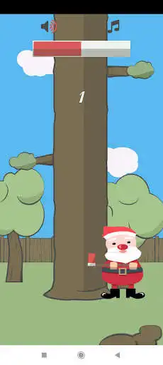 Play Timberman as an online game Timberman with UptoPlay