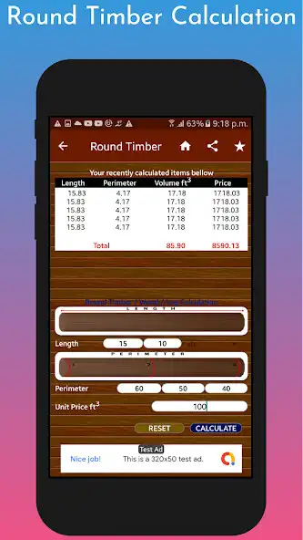 Play Timber / Wood Calculator as an online game Timber / Wood Calculator with UptoPlay