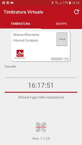 Play Timbratura Virtuale  and enjoy Timbratura Virtuale with UptoPlay