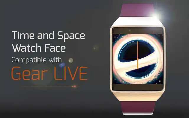 Play Time and Space Watch Face