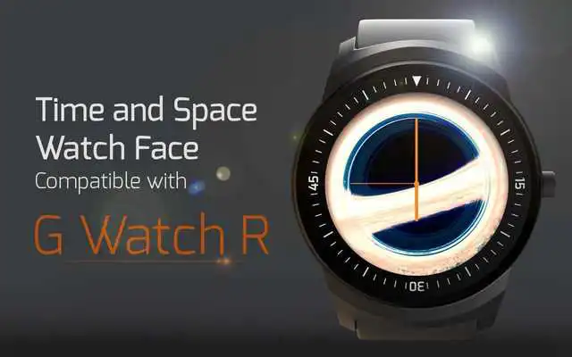 Play Time and Space Watch Face