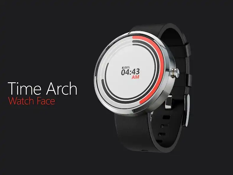 Play Time Arch Watch Face  and enjoy Time Arch Watch Face with UptoPlay