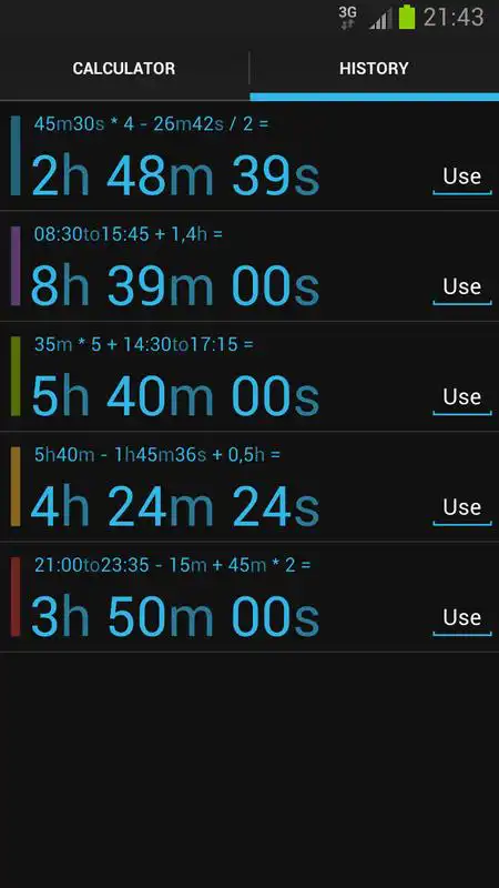 Play Time Calc