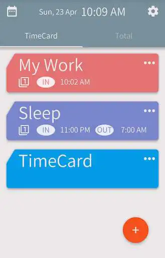 Play Time:Card - Sync Calendar  and enjoy Time:Card - Sync Calendar with UptoPlay