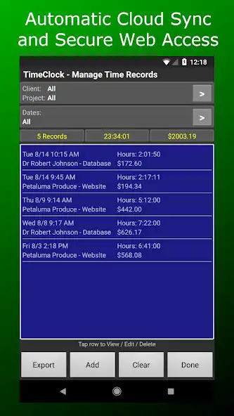 Play TimeClock Connect : Time Tracking and Invoicing as an online game TimeClock Connect : Time Tracking and Invoicing with UptoPlay