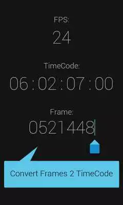 Play TimeCode2Frames