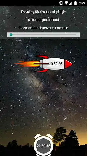 Play Time Dilation Simulator