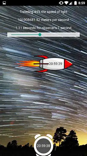 Play Time Dilation Simulator