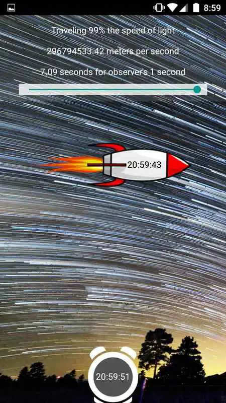 Play Time Dilation Simulator