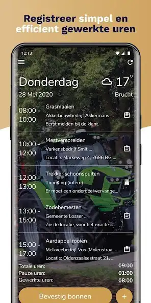 Play TimeKing - Planning en urenregistratie as an online game TimeKing - Planning en urenregistratie with UptoPlay
