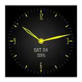 Free play online Timeless-Yellow Watch Face APK