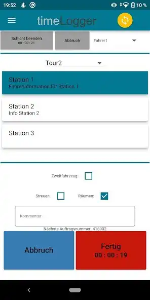 Play timeLogger - Winterdienst as an online game timeLogger - Winterdienst with UptoPlay