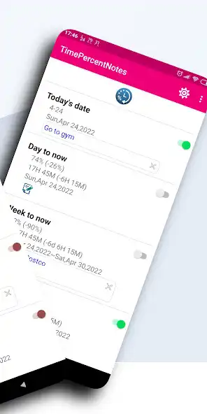 Play TimePercentNotes - Memos as an online game TimePercentNotes - Memos with UptoPlay