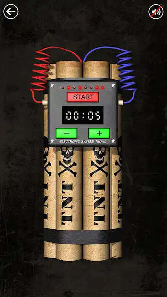 Play Timer Bomb- Crack Screen Prank as an online game Timer Bomb- Crack Screen Prank with UptoPlay