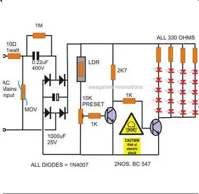 Play Timer Circuit For Night Lamp Play Timer Circuit For Night Lamp