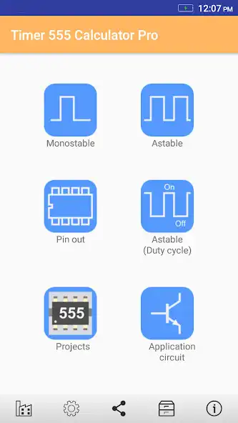 Play Timer IC 555 Calculator Pro  and enjoy Timer IC 555 Calculator Pro with UptoPlay