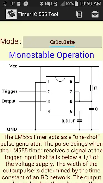 Play Timer IC 555 Tool