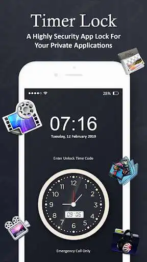 Play Timer Lock, Hide Gallery  and enjoy Timer Lock, Hide Gallery with UptoPlay