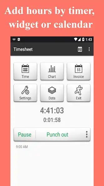 Play Timesheet - Work Hour - Work Log   (Pro)  and enjoy Timesheet - Work Hour - Work Log   (Pro) with UptoPlay