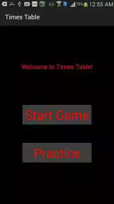 Play Times Table Practice  Game