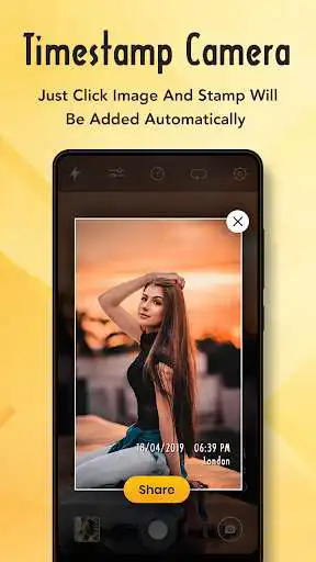 Play Timestamp Camera : Date, Time  Location Stamp as an online game Timestamp Camera : Date, Time  Location Stamp with UptoPlay