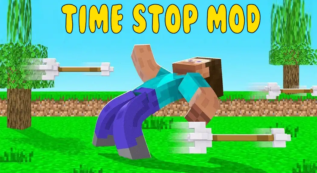 Play Time Stop Mod for Minecraft PE  and enjoy Time Stop Mod for Minecraft PE with UptoPlay