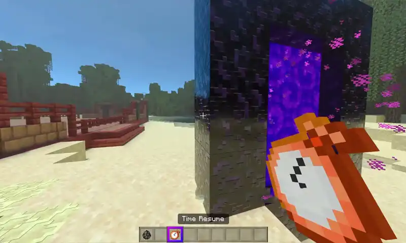 Play Time Stop Mod MCPE as an online game Time Stop Mod MCPE with UptoPlay