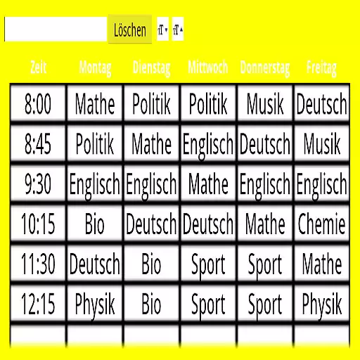 Free play online Timetable APK Free play online Timetable APK
