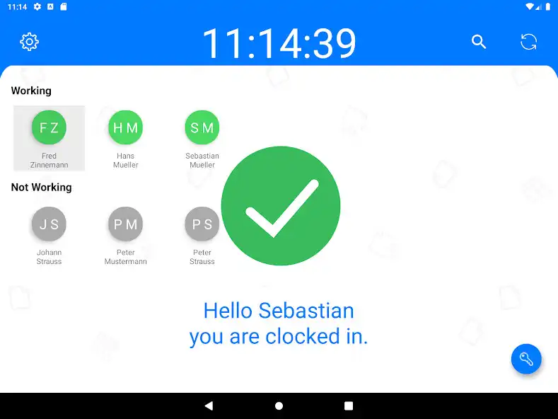 Play TimeTrack Terminal - NFC RFID Time attendance  and enjoy TimeTrack Terminal - NFC RFID Time attendance with UptoPlay