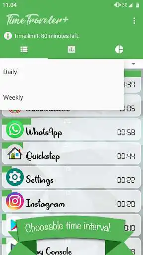 Play TimeTraveler - Screentime tracking as an online game TimeTraveler - Screentime tracking with UptoPlay