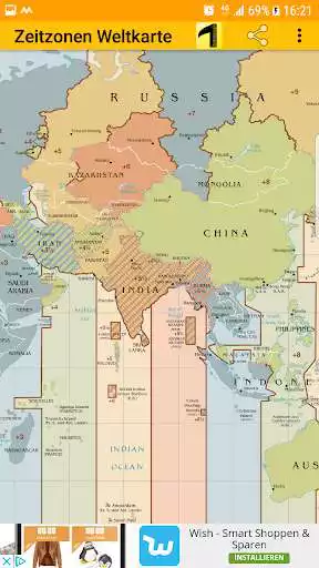 Play Time Zone Map