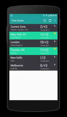 Play Time Zones App