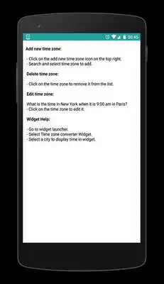 Play Time Zones App