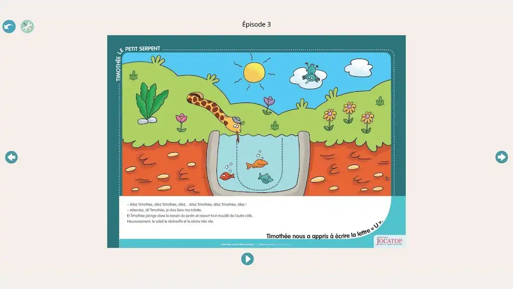 Play Timothée - Les Lettres capitales as an online game Timothée - Les Lettres capitales with UptoPlay