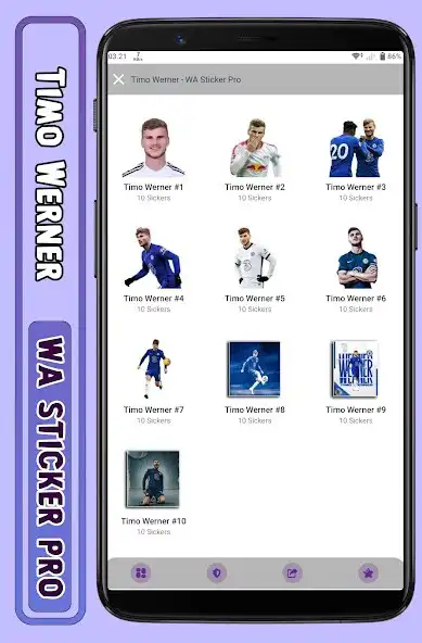 Play Timo Werner - WA Sticker Pro  and enjoy Timo Werner - WA Sticker Pro with UptoPlay