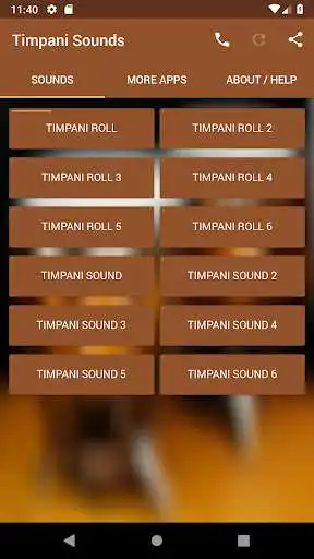 Play Timpani Sounds  and enjoy Timpani Sounds with UptoPlay