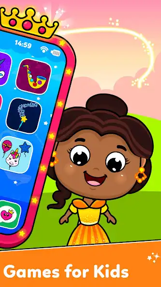 Play Timpy Baby Princess Phone Game as an online game Timpy Baby Princess Phone Game with UptoPlay