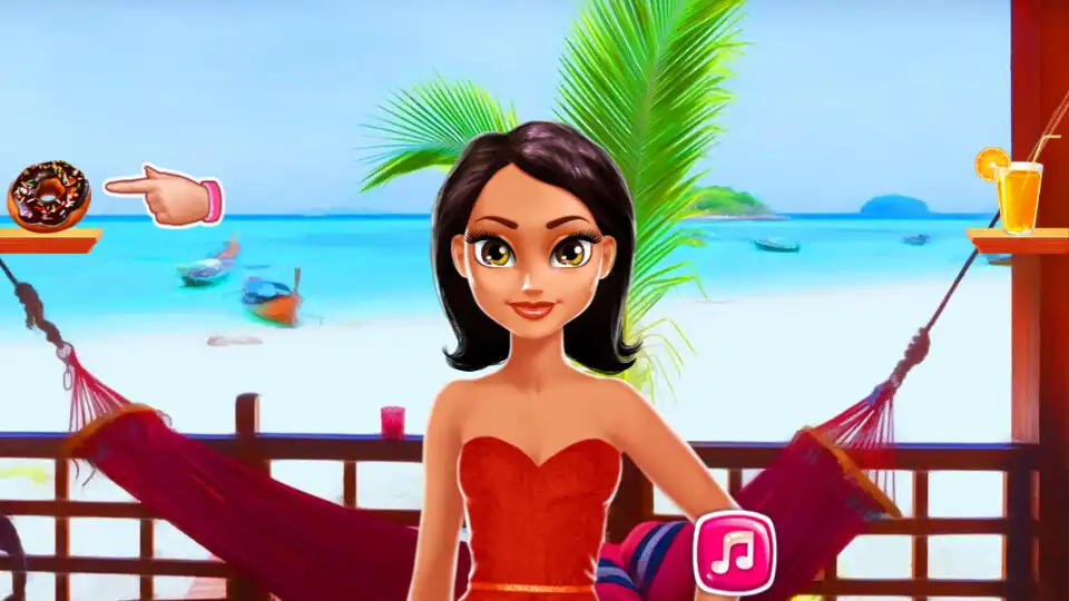 Play Tina - Surfer Girl as an online game Tina - Surfer Girl with UptoPlay